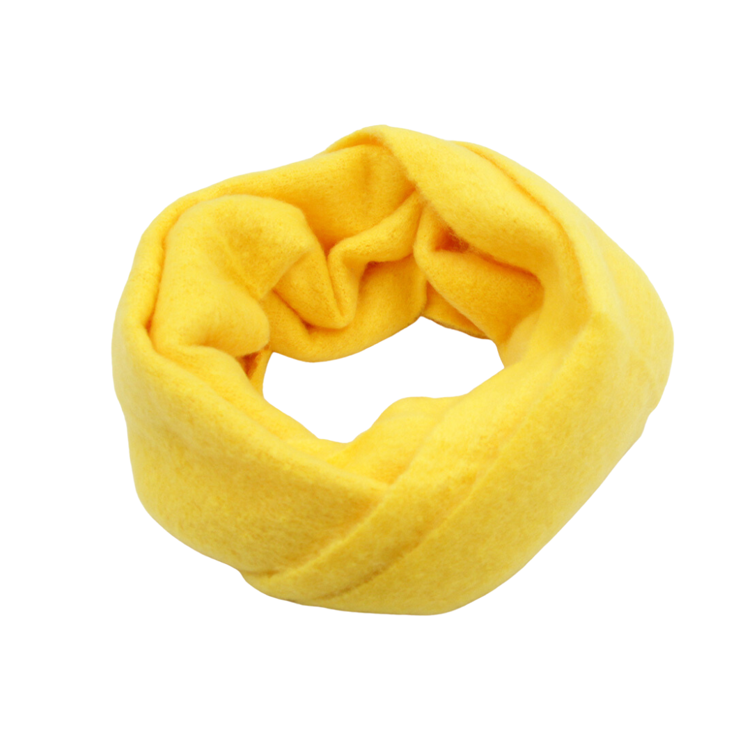 Bufanda Cuello De Alpaca Unicolor Doble Vuelta