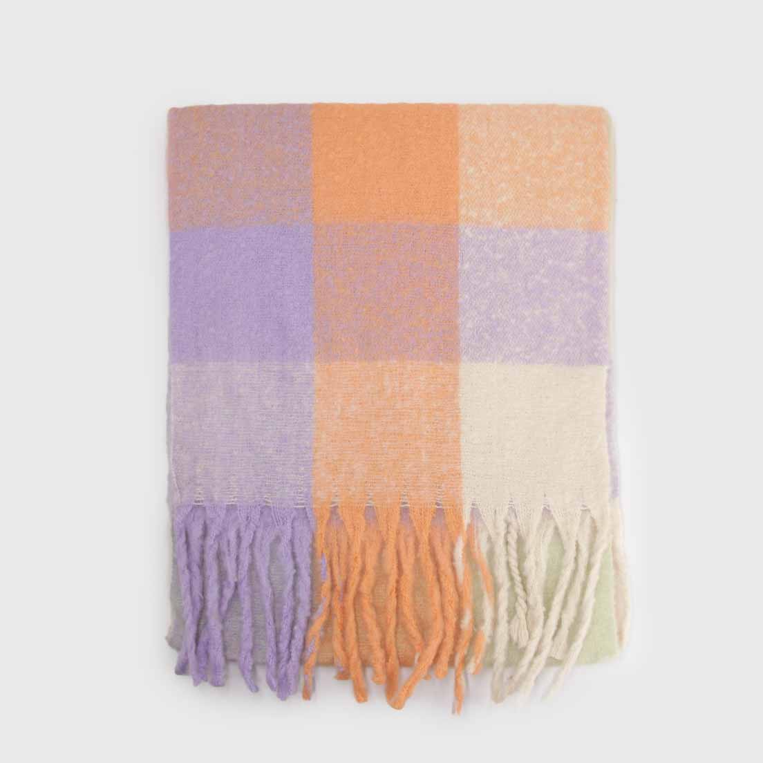 Bufanda de Alpaca a Cuadros