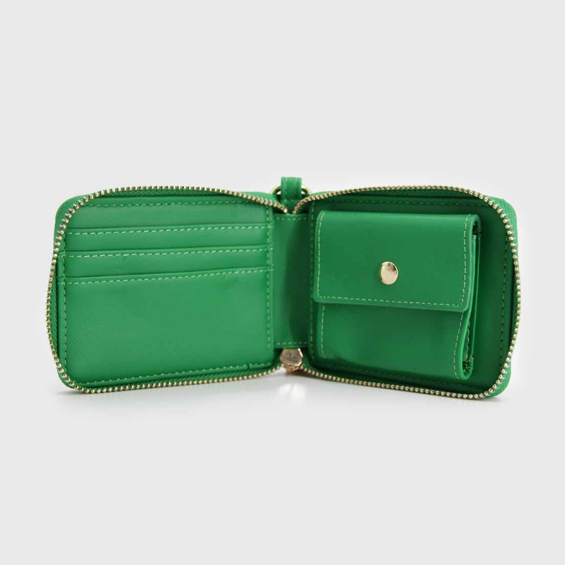 Billetera Tarjetero Y Monedero Con Straps Cadena