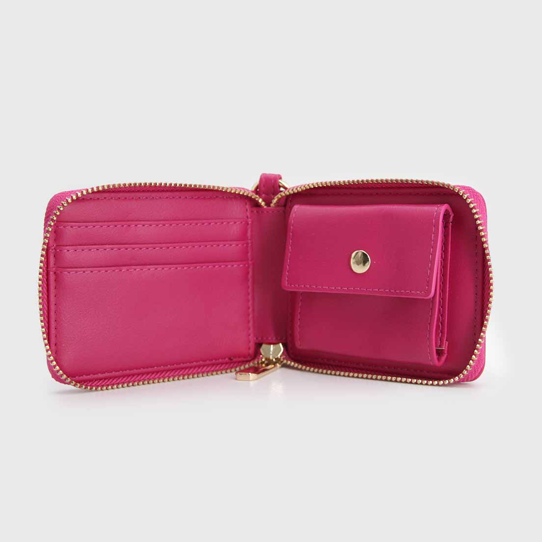 Billetera Tarjetero Y Monedero Con Straps Cadena