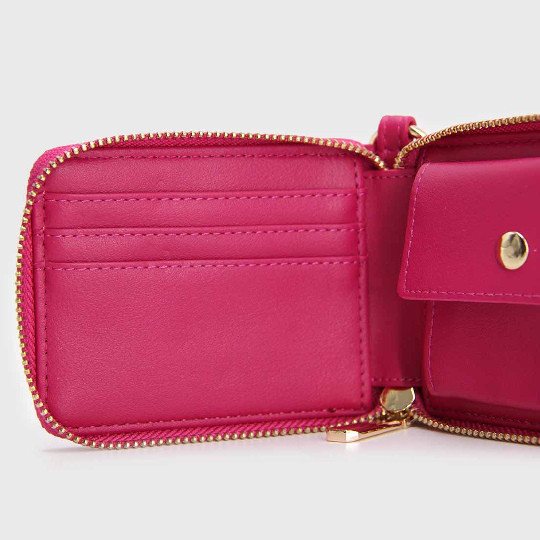 Billetera Tarjetero Y Monedero Con Straps Cadena