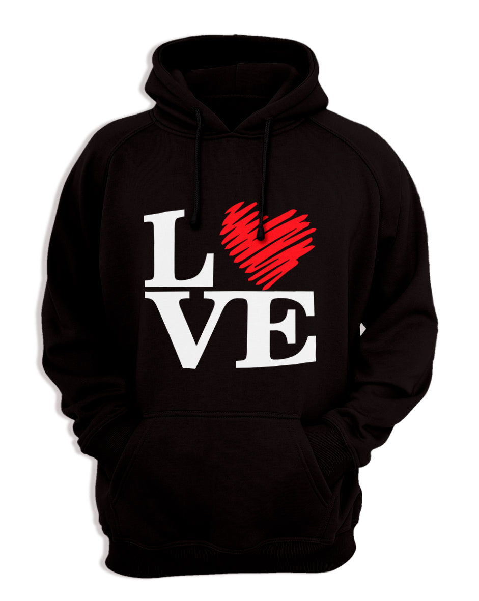 Poleron Canguro con capucha LOVE