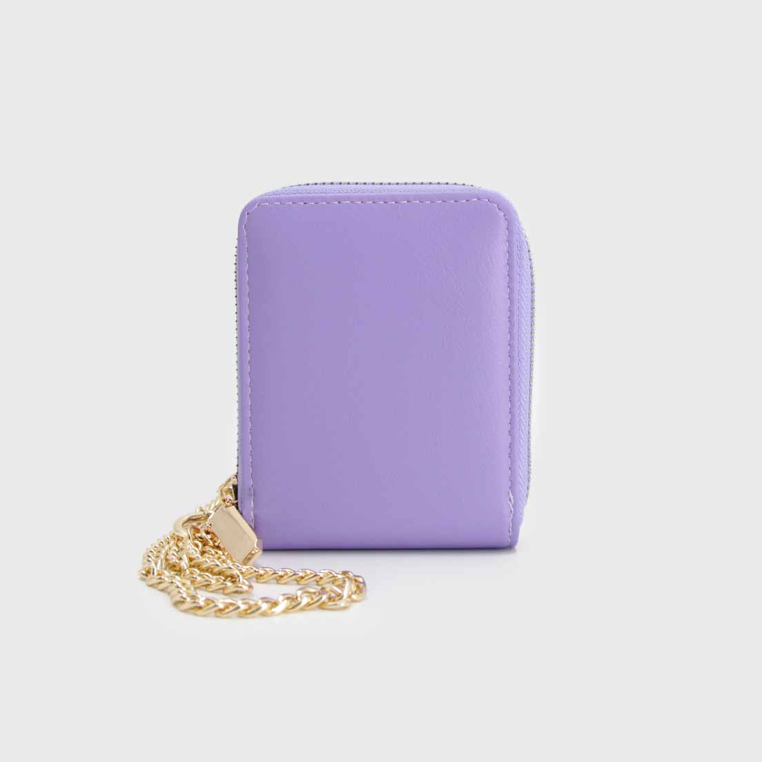 Billetera Tarjetero Y Monedero Con Straps Cadena