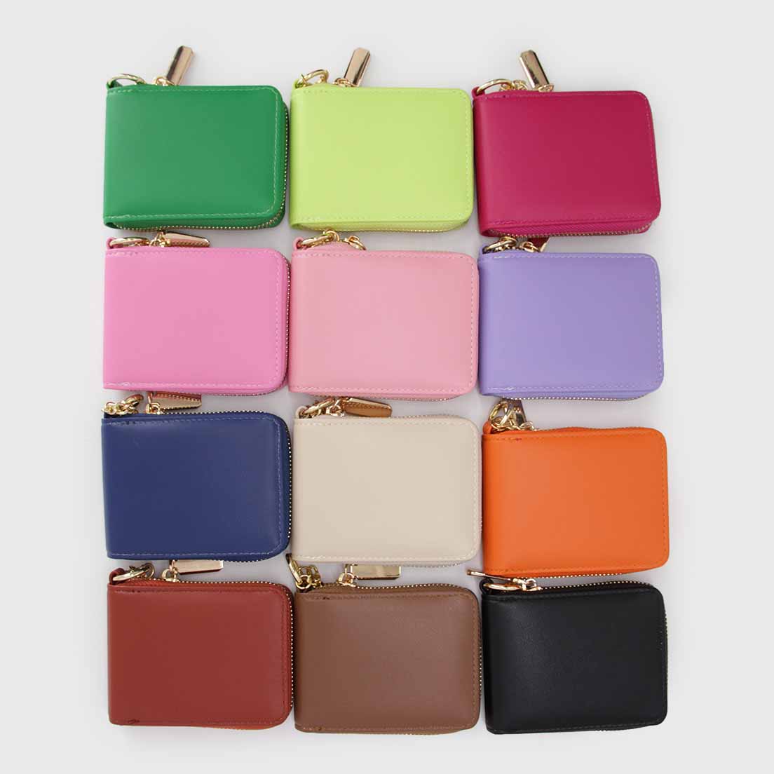 Billetera Tarjetero Y Monedero Con Straps Cadena