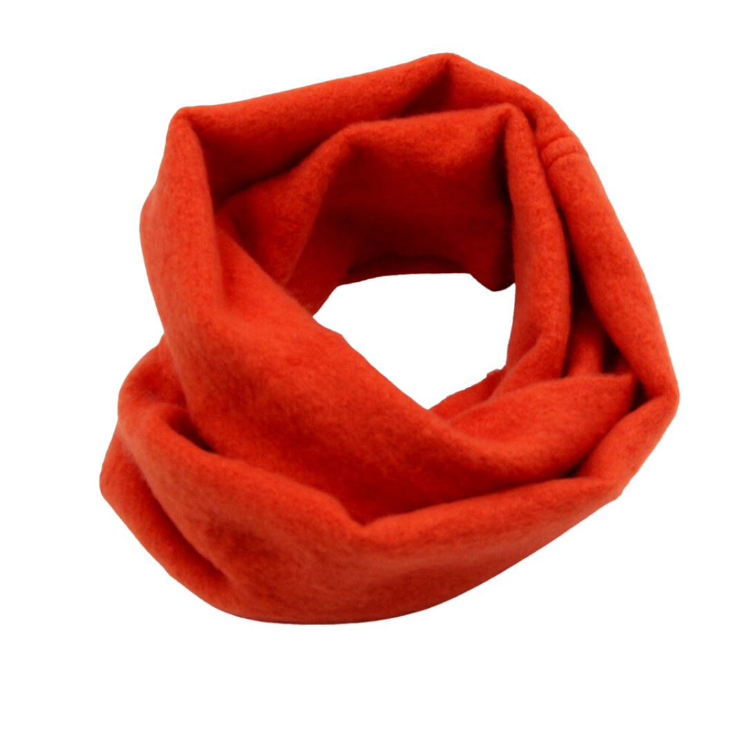 Bufanda Cuello De Alpaca Unicolor Doble Vuelta