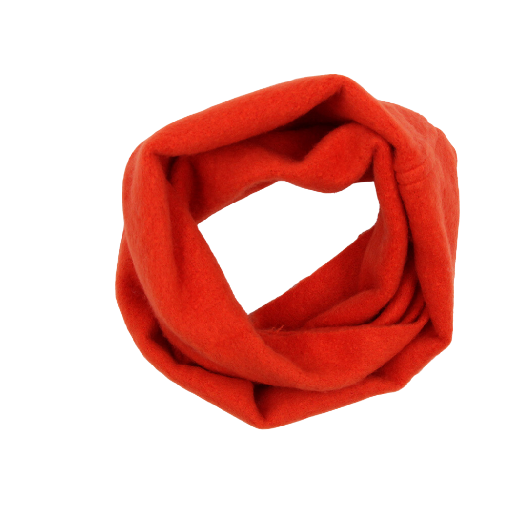 Bufanda Cuello De Alpaca Unicolor Doble Vuelta