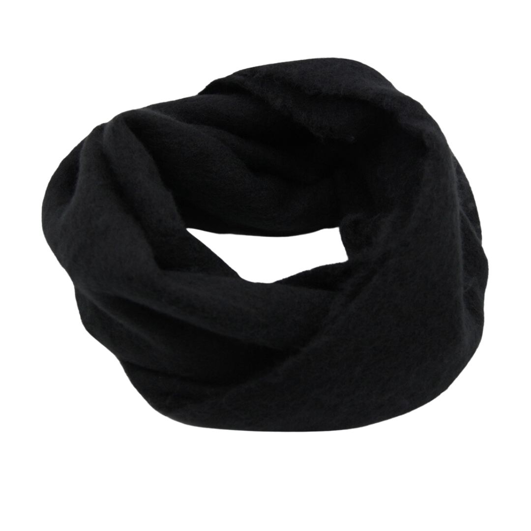 Bufanda Cuello De Alpaca Unicolor Doble Vuelta