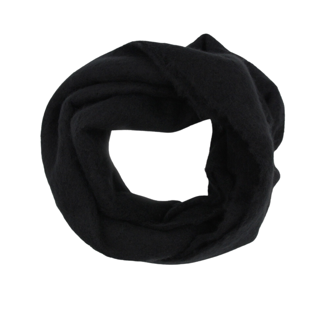Bufanda Cuello De Alpaca Unicolor Doble Vuelta
