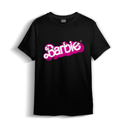Polera Estampada Barbie 100% Algodon
