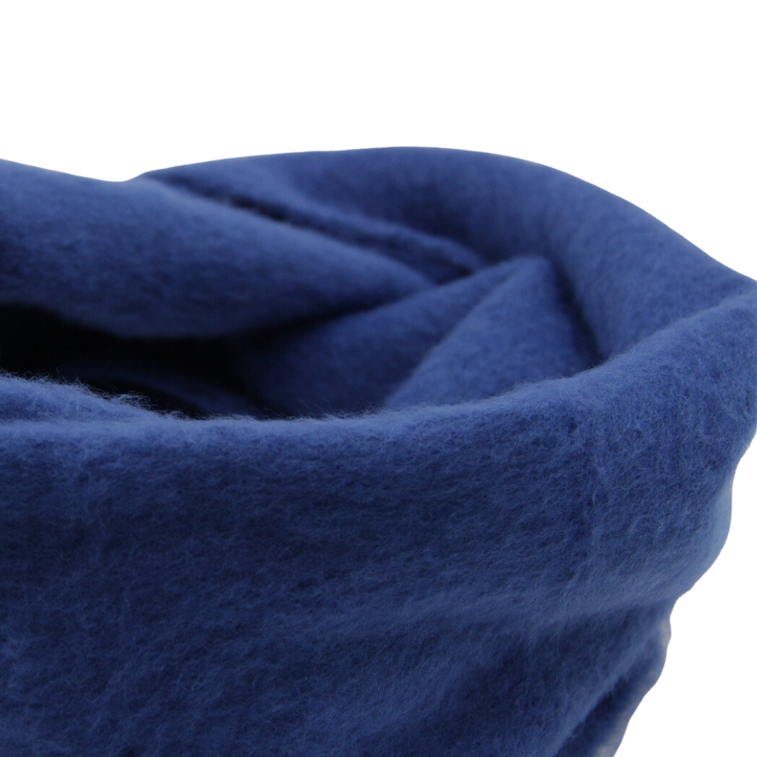 Bufanda Cuello De Alpaca Unicolor Doble Vuelta