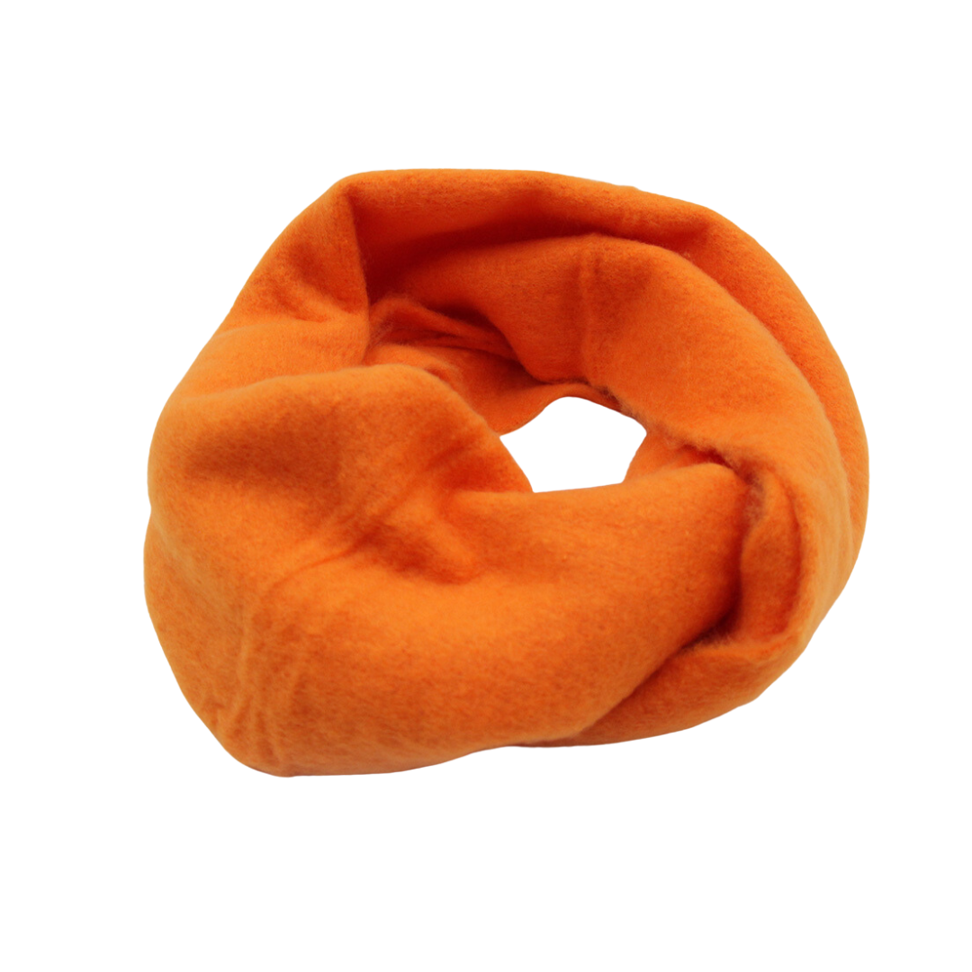 Bufanda Cuello De Alpaca Unicolor Doble Vuelta