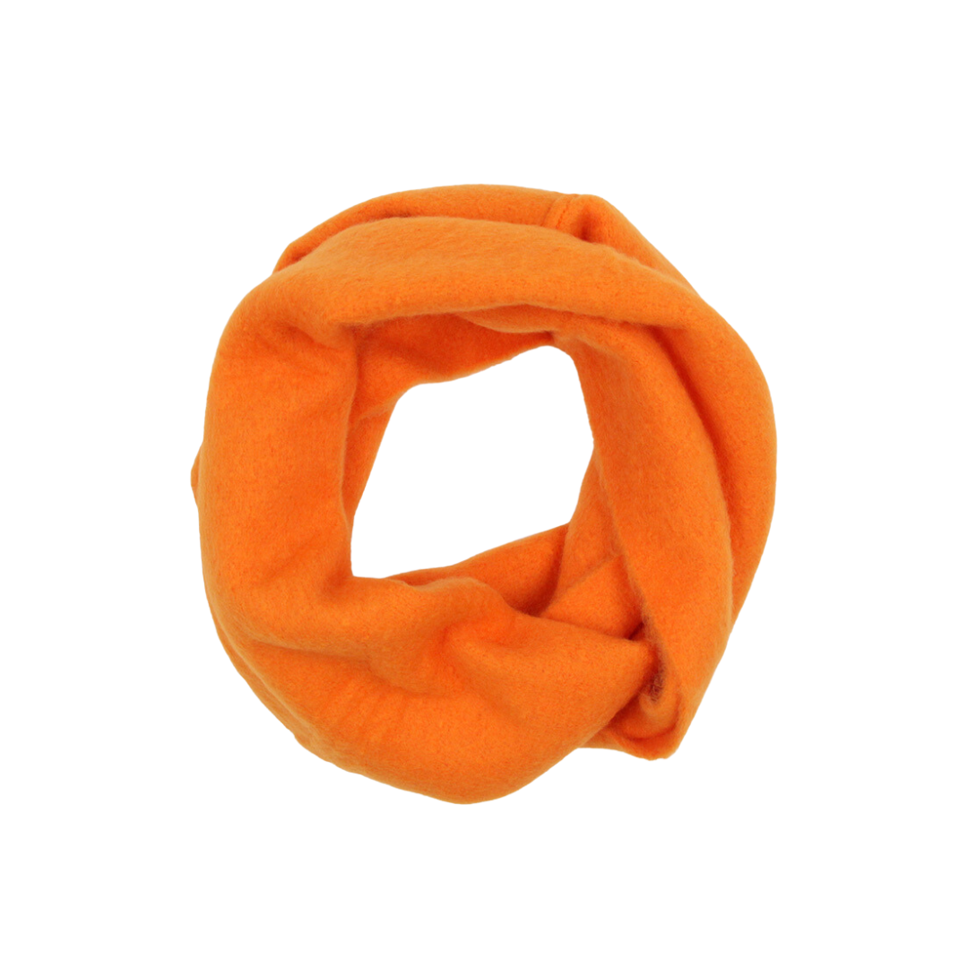 Bufanda Cuello De Alpaca Unicolor Doble Vuelta