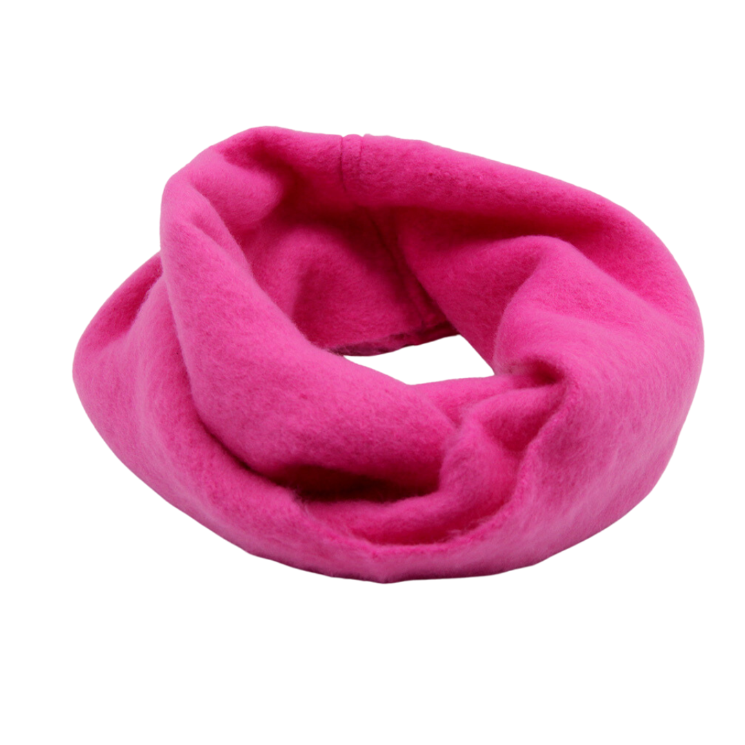 Bufanda Cuello De Alpaca Unicolor Doble Vuelta