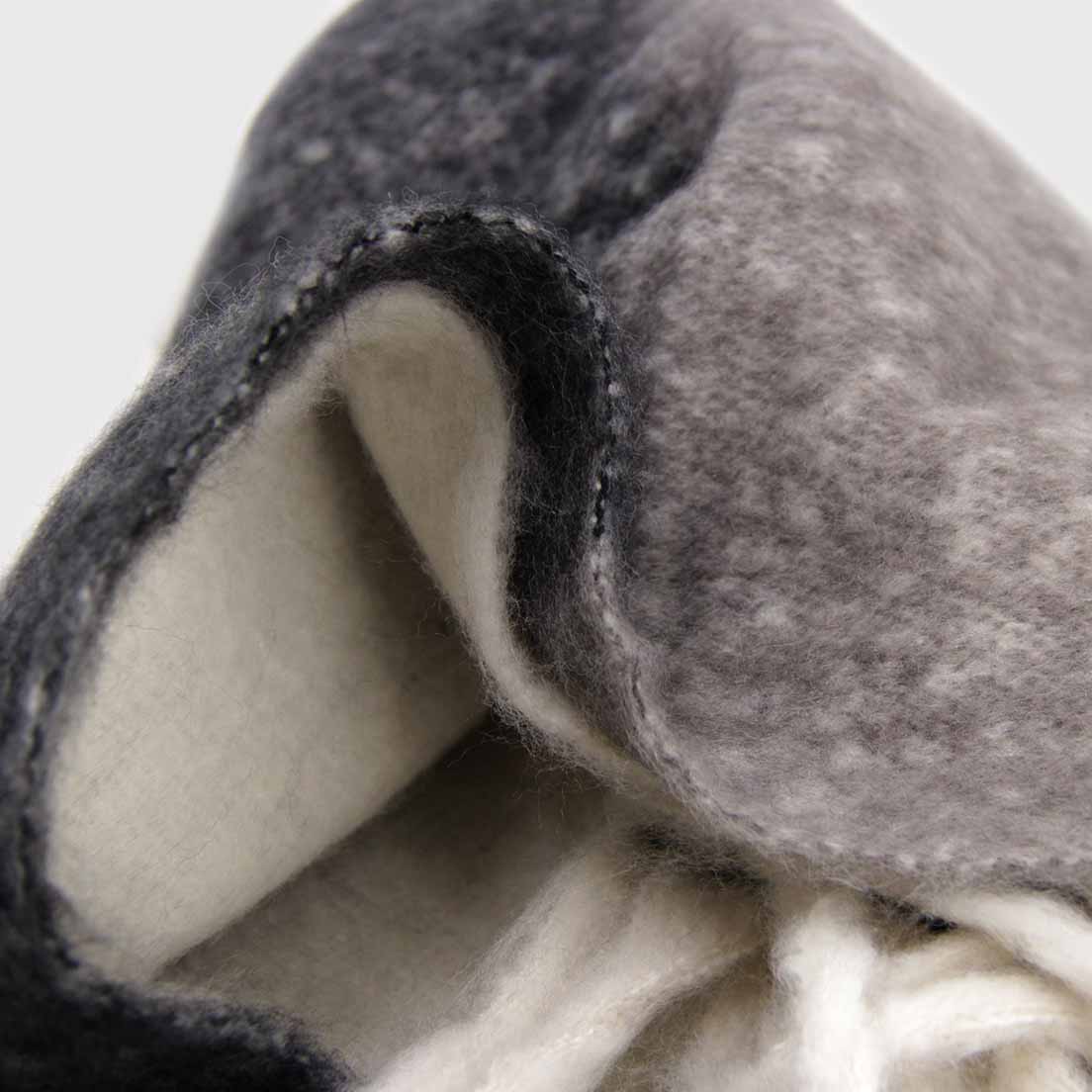 Bufanda de Alpaca Color Block