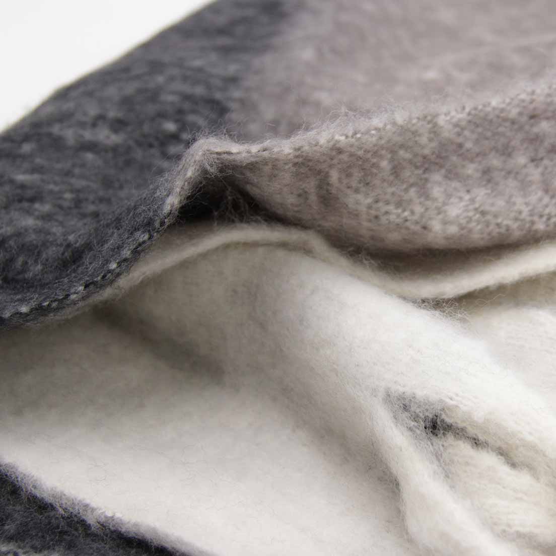 Bufanda de Alpaca Color Block