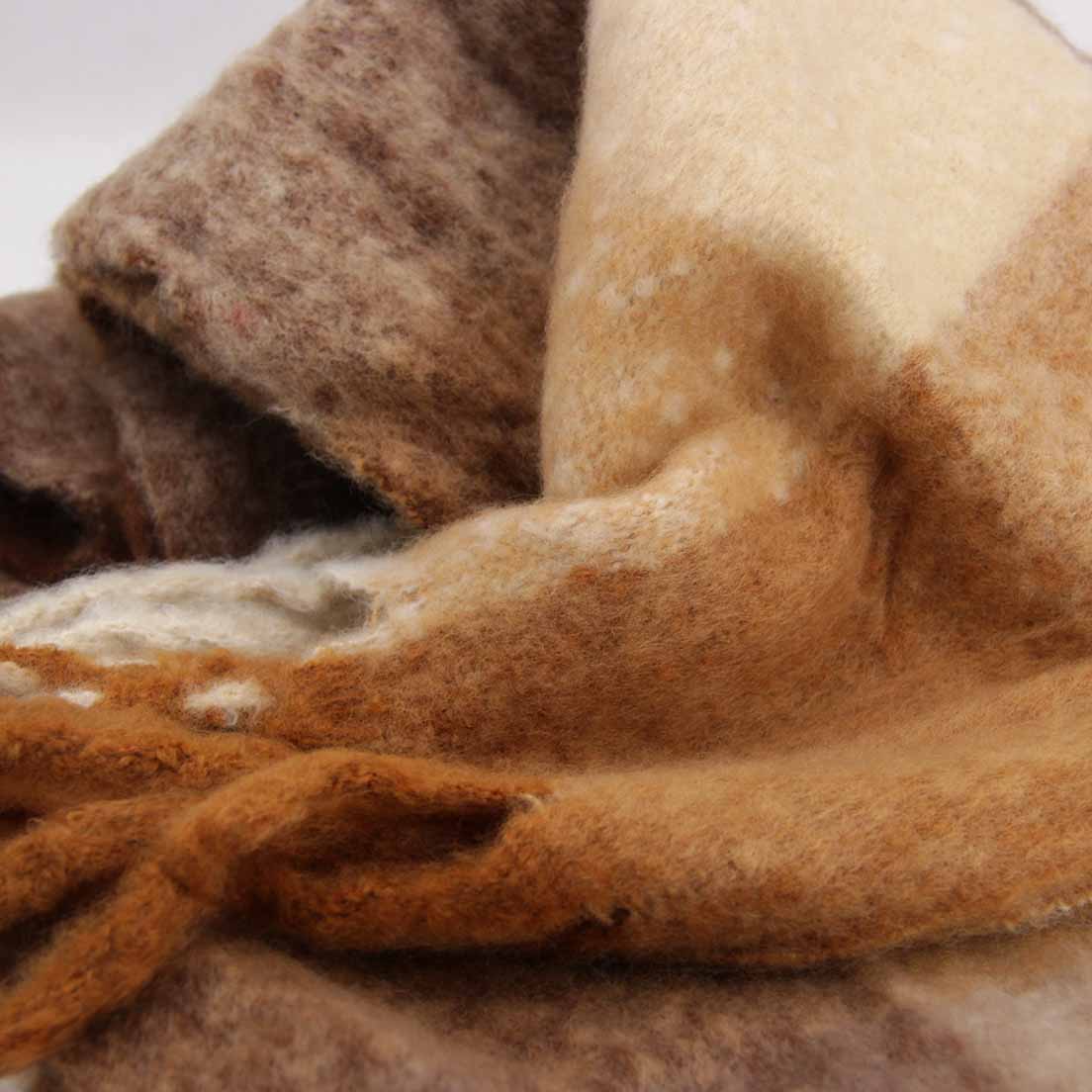 Bufanda de Alpaca a Cuadros