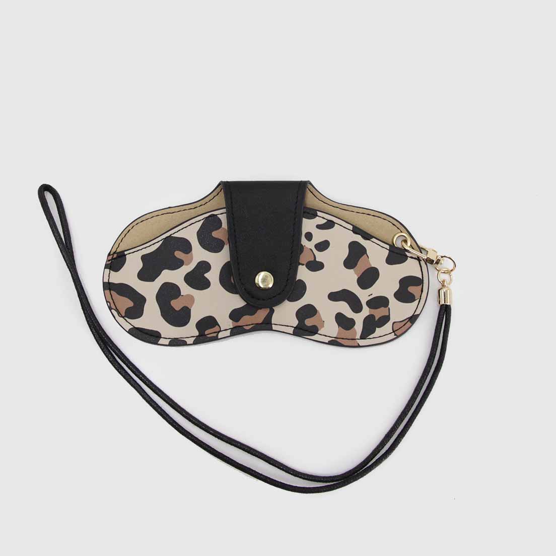 Estuche colgante para lentes diseño animal print