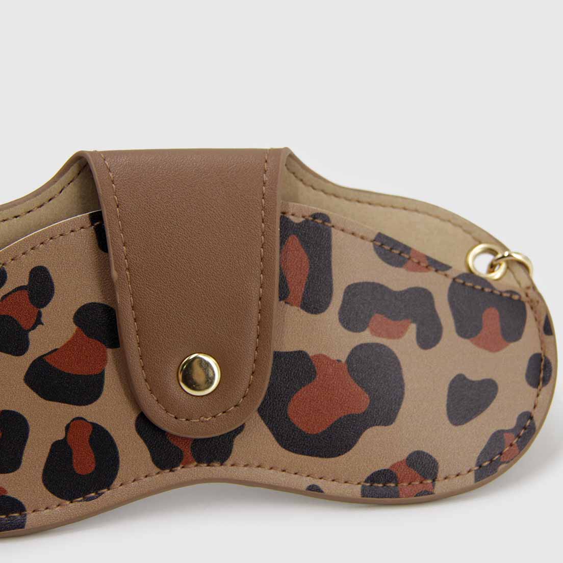 Estuche colgante para lentes diseño animal print