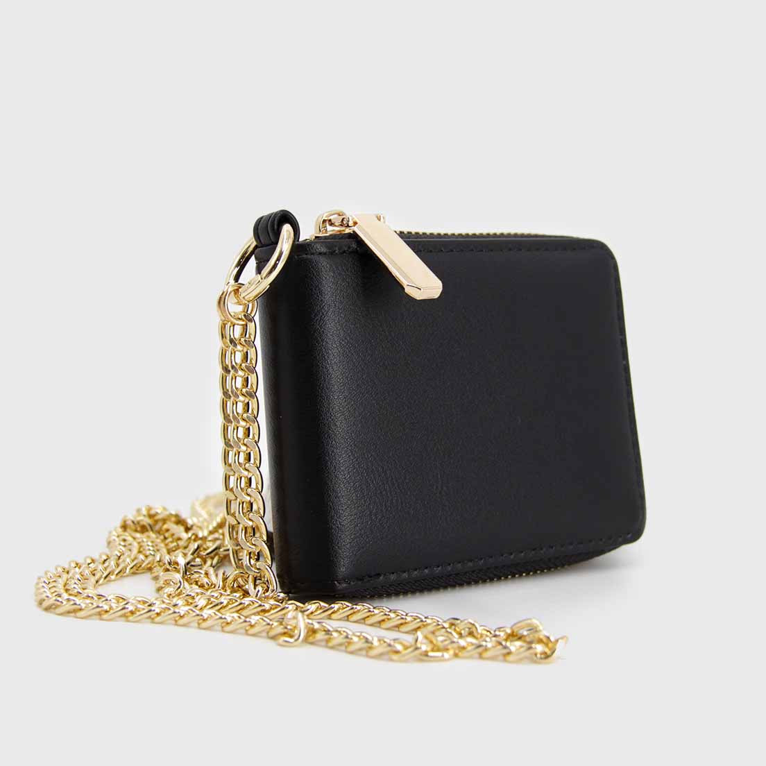 Billetera Tarjetero Y Monedero Con Straps Cadena