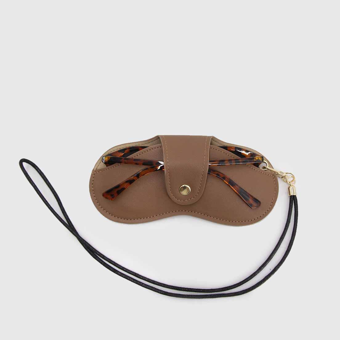 Estuche colgante para lentes diseño animal print