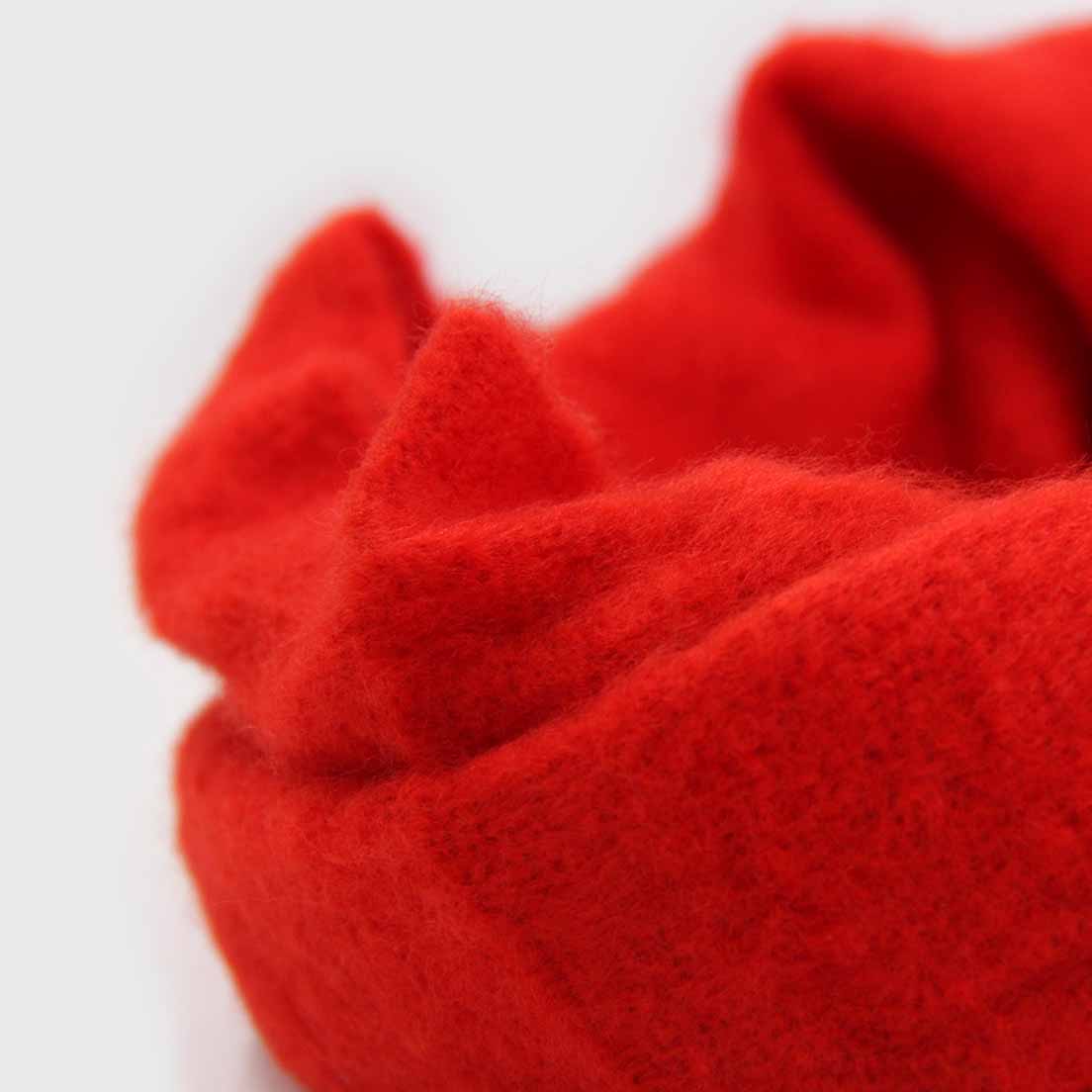 Bufanda Cuello De Alpaca Unicolor Doble Vuelta