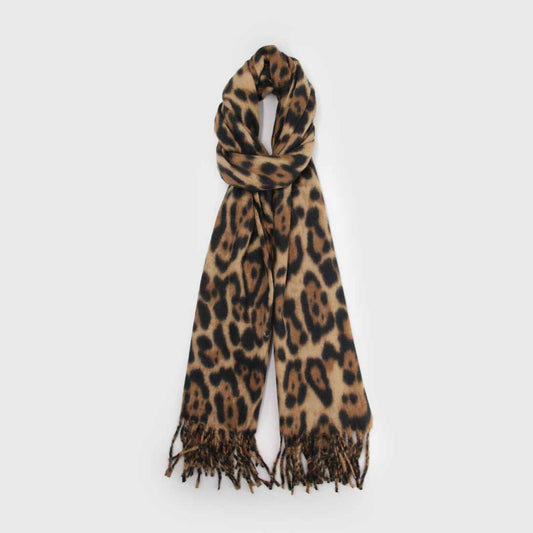 Bufanda Cashmere Animal Leopardo