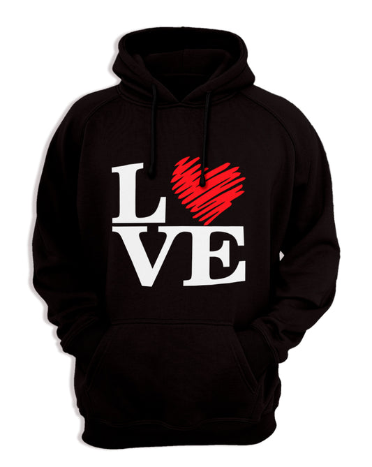 Poleron Canguro con capucha LOVE